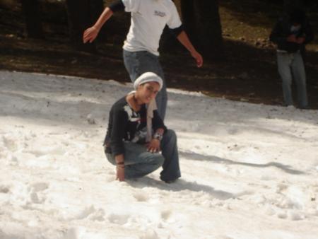 la neige